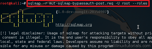 sqlmap