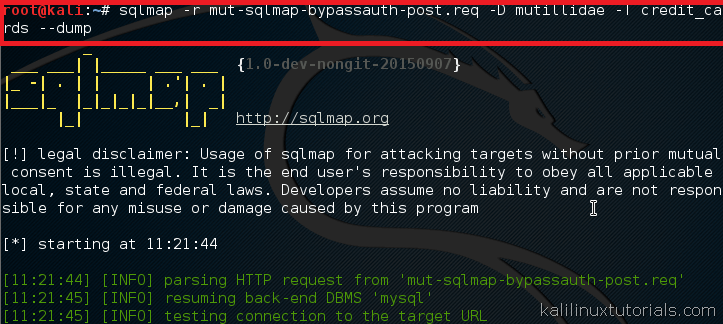 sqlmap