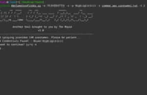 AWeSomeUserFinder : Harnessing AWS IAM For Username Enumeration And Password Security
