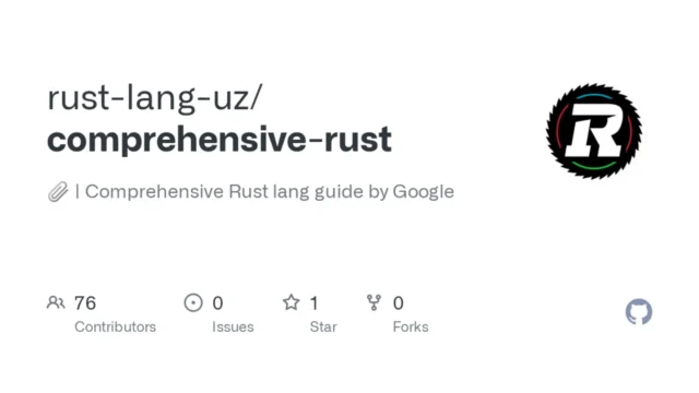 Comprehensive Rust : Tools And Workflow