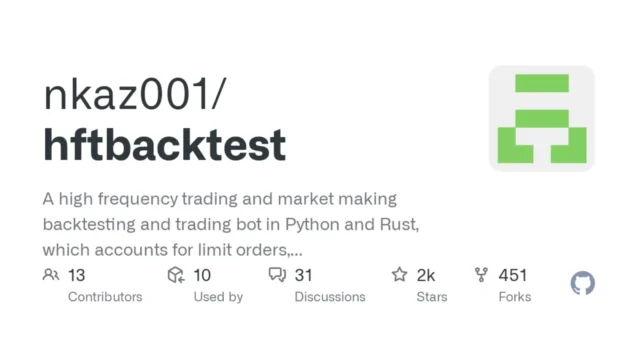 HftBacktest : A Comprehensive High-Frequency Trading Backtesting Tool
