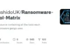 Ransomware Tool Matrix : The Arsenal Of Cyber Defense