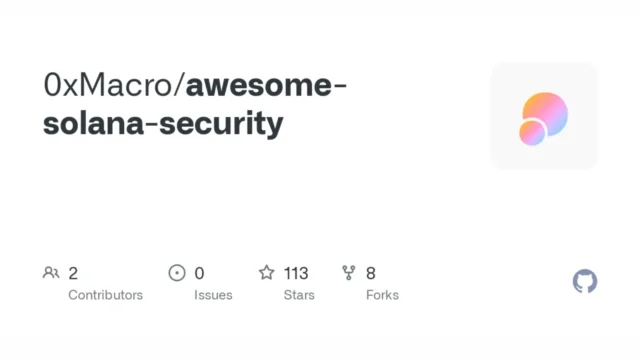 Awesome Solana Security : Enhancing Program Development