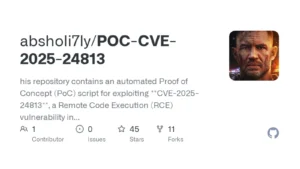 CVE-2025-24813-PoC : Apache Tomcat 远程代码执行漏洞批量检测脚本