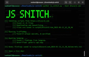 JS Snitch : Hidden Secrets In JavaScript Files