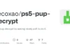 PS5-PUP-Decrypt : And Utilizing The PlayStation 5 Firmware Decryption Tool