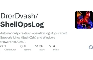 ShellOpsLog : A Lightweight Command Logger