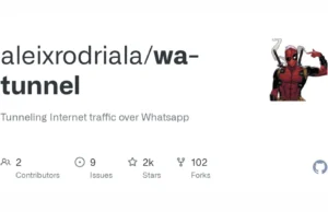 wa-tunnel – TCP Tunneling Through Whatsapp