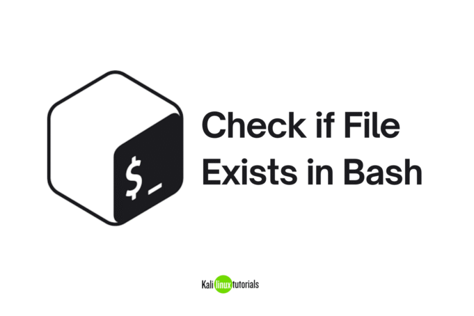 Check if File Exists in Bash