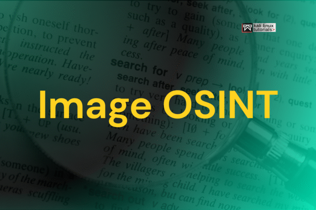 Image OSINT image osint