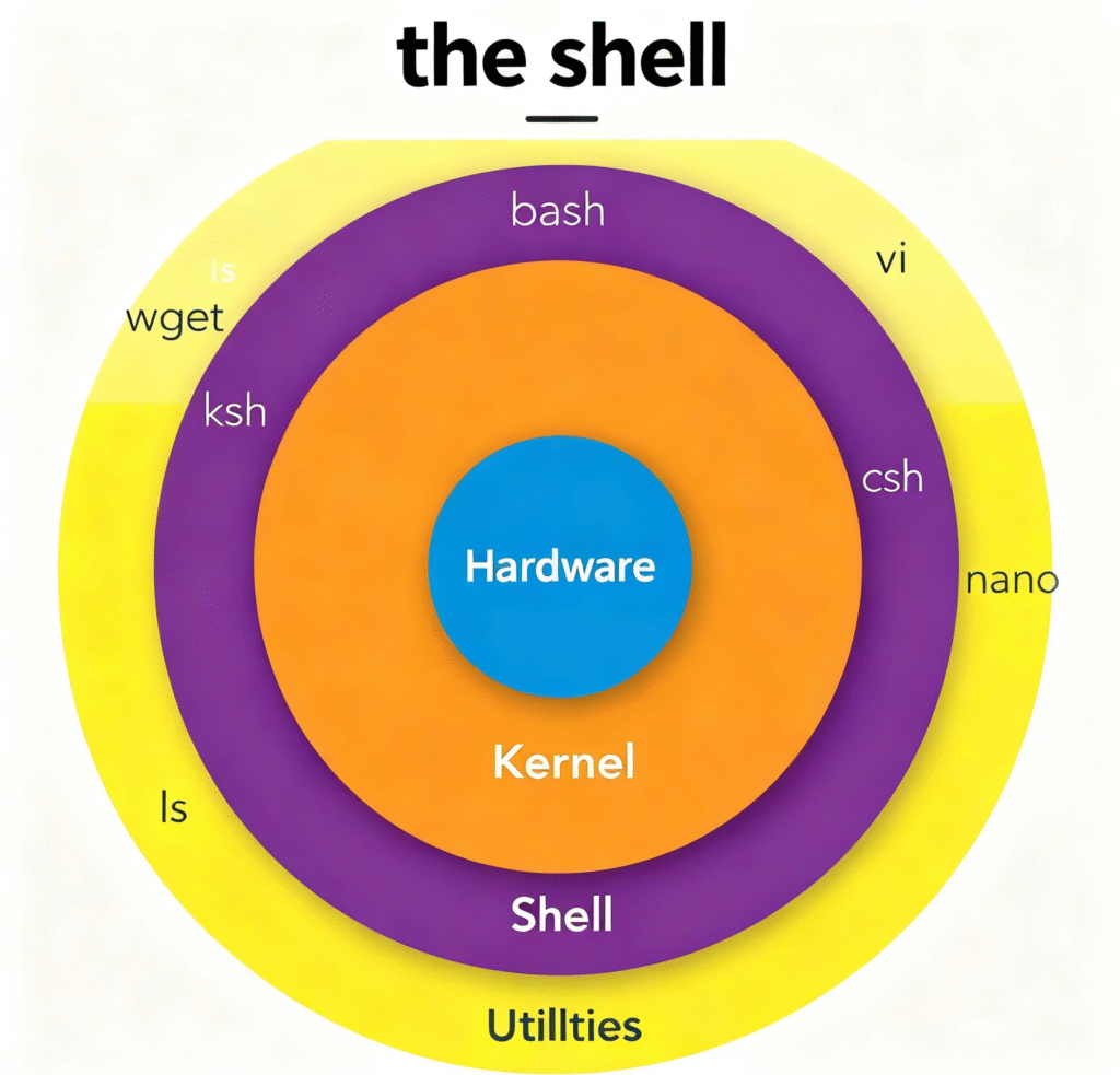 shell in linux