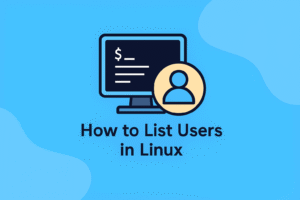 How to List Users in Linux