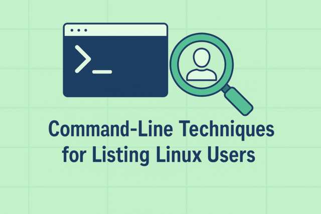 Command-Line Techniques for Listing Linux Users Command-Line Techniques for Listing Linux Users